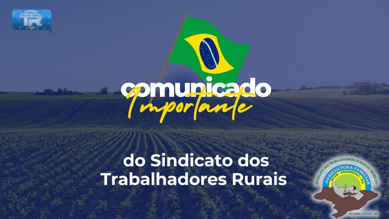 Comunicado Importante do STTR