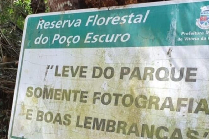 Moradores relatam abandono da Reserva do Poço Escuro em Vit. Conquista