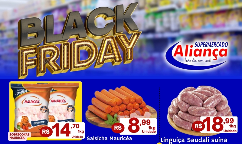 🎉 Black Friday no Supermercado Aliança 🎉