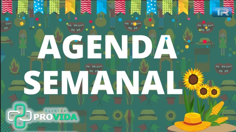 Agenda da semana na Clínica ProVida 💚🤍