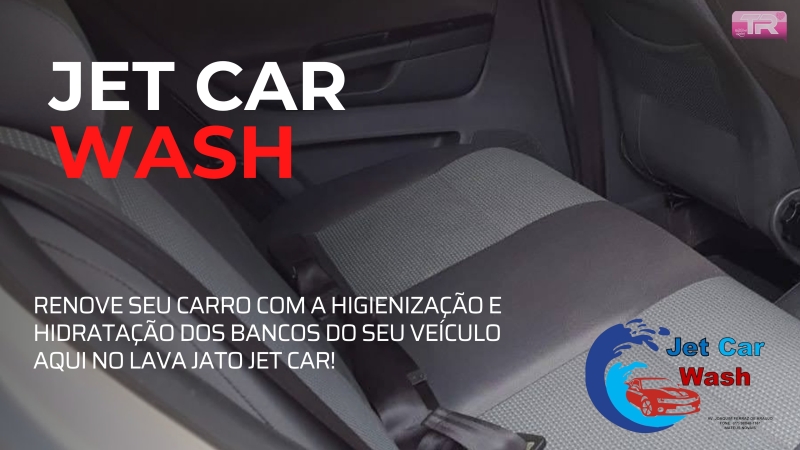 Renove seu carro na Jet Car Wash