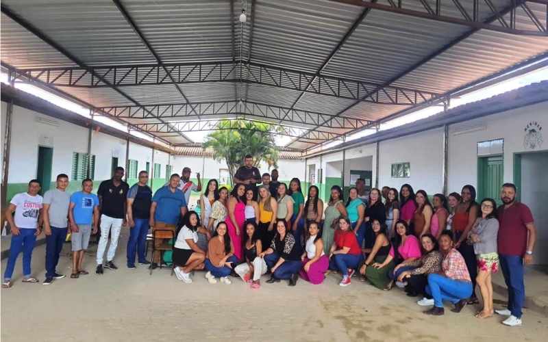 Equipe do CEPAS Furado da Cancela comemora melhorias na infraestrutura da escola