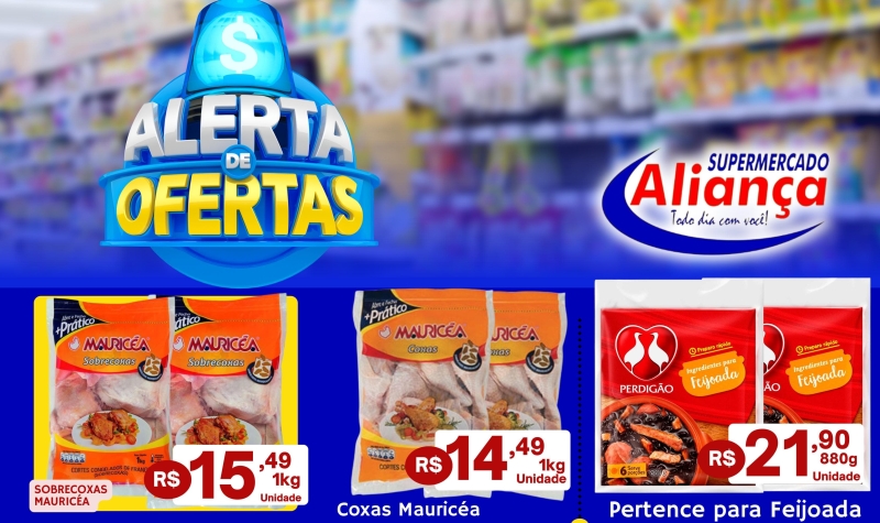 Alerta de Ofertas no Supermercado Aliança