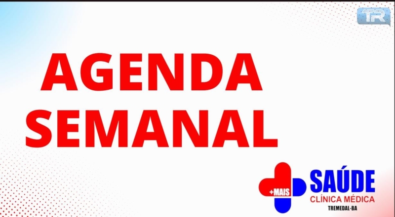 Agenda da semana na Clínica Mais Saúde ❤️💙🤍