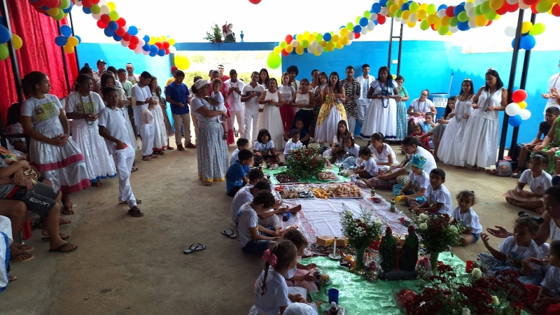 Festa de São COsme e S. Damião, N. S. Aparecida e dia das crianças no Alto do Ogum