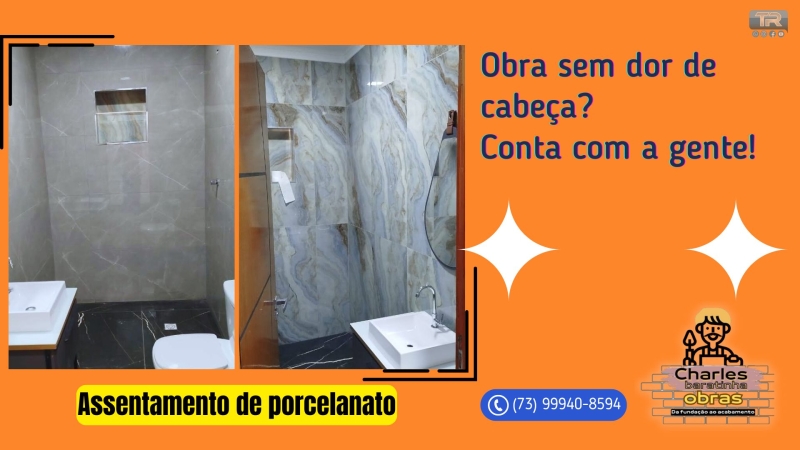 Precisando de um profissional para sua obra? Charles baratinha