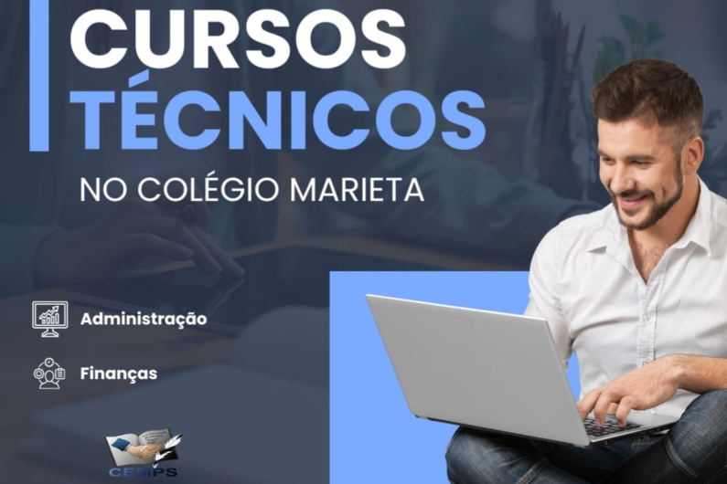 O Governo do Estado está oferecendo vagas de cursos técnicos