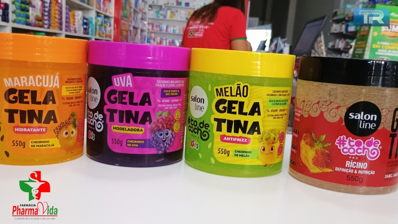 Gelatina infantil na Pharma Vida