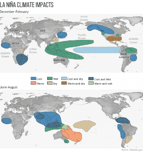 Quais serão os impactos do La Niña no Brasil?