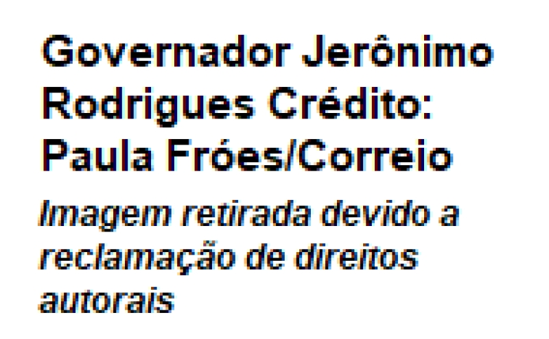 Com cinco facções na Bahia, Jerônimo afirma: 