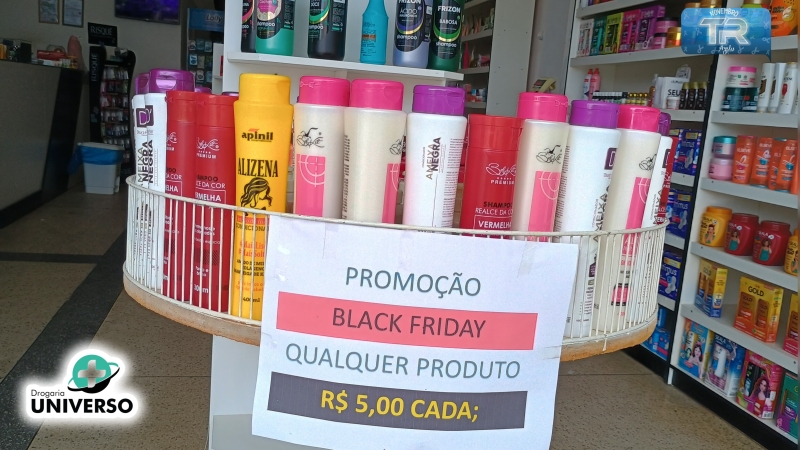 Black Friday na Drogaria Universo