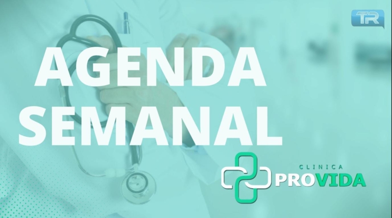 Agenda das próximas semanas da ProVida 🤍💚