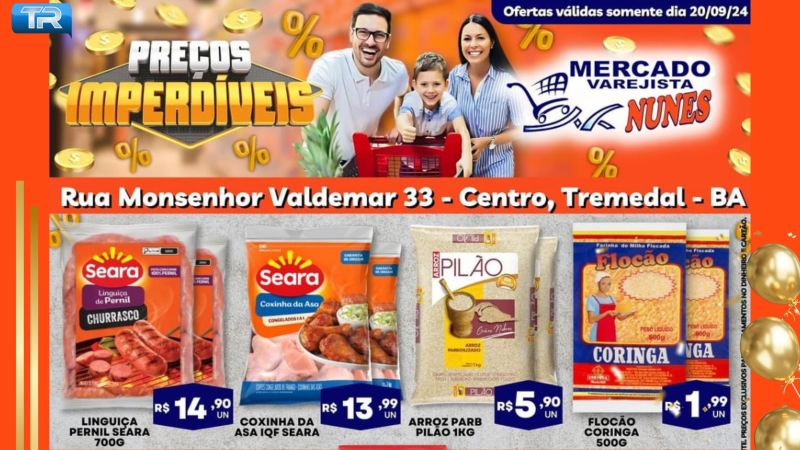 Preços imperdíveis no Mercado Varejista Nunes