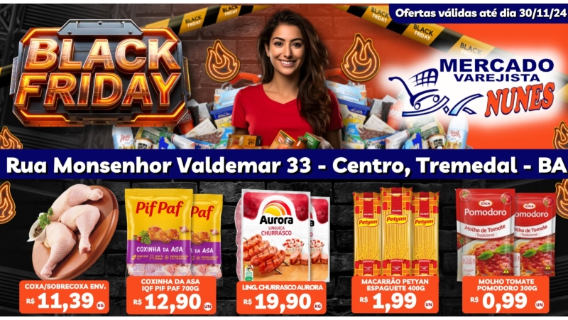 Black Friday no Mercado Varejista Nunes