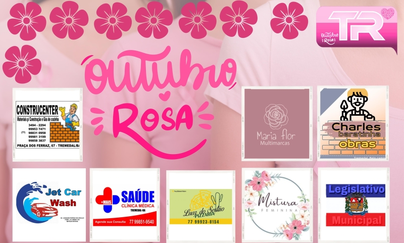 O TR e seus parceiros apoiam a campanha Outubro Rosa