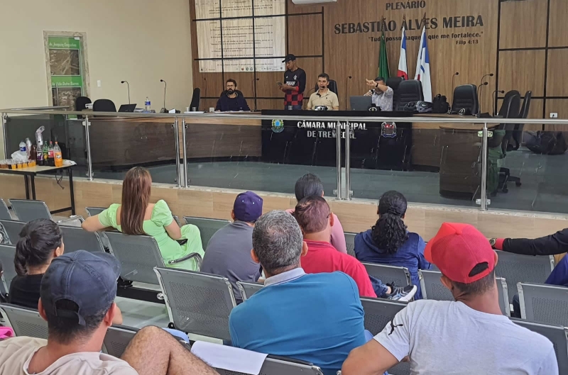 Assembleia geral do Sinsert ocorrida dia 05 de julho