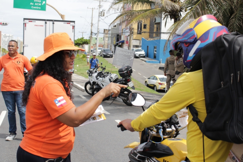 Detran-BA promove campanha na Semana Nacional de Trânsito