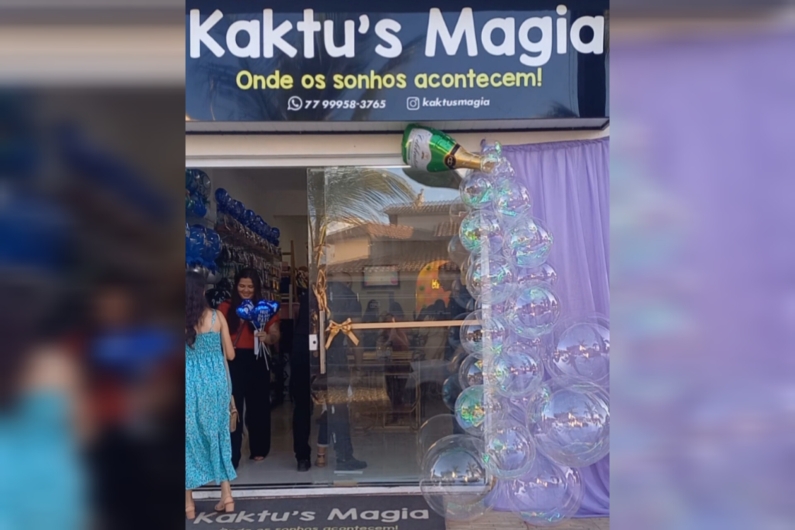 Reinauguração da loja Kaktus magia em Belo Campo