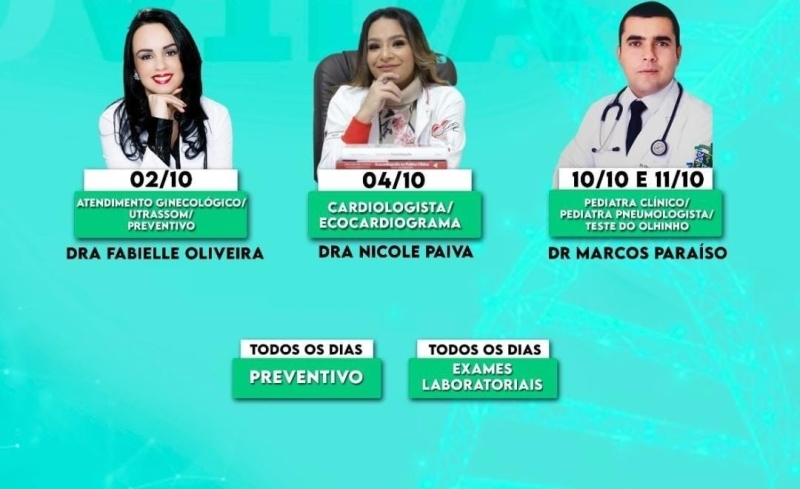 Comece outubro cuidando da sua saúde com a ProVida 💚🤍