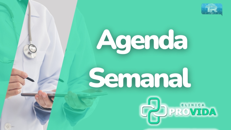 Agenda das próximas semanas da ProVida 🤍💚