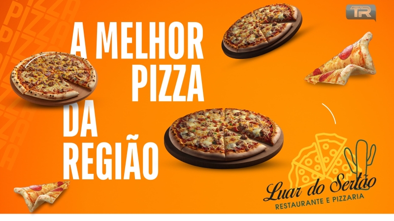 A melhor pizza da região