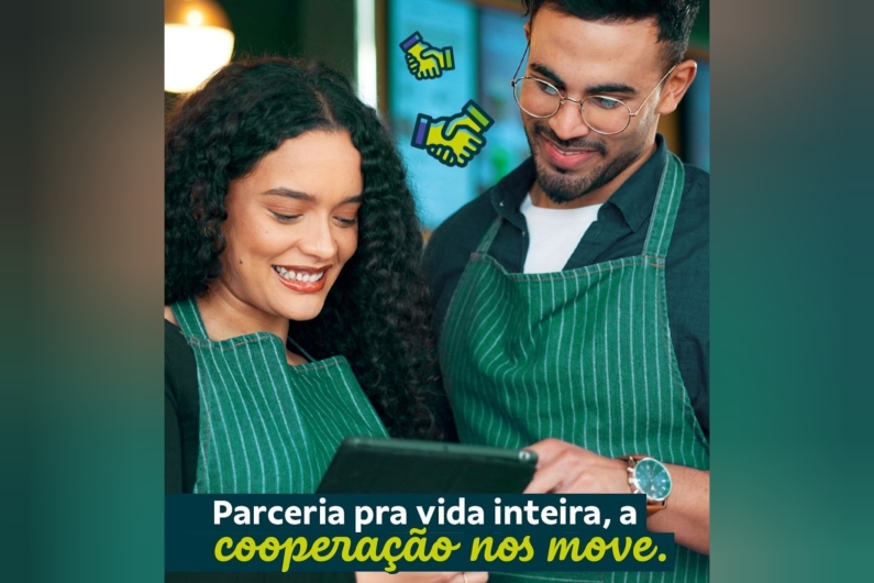 Parceria pra vida inteira, a cooperação nos move