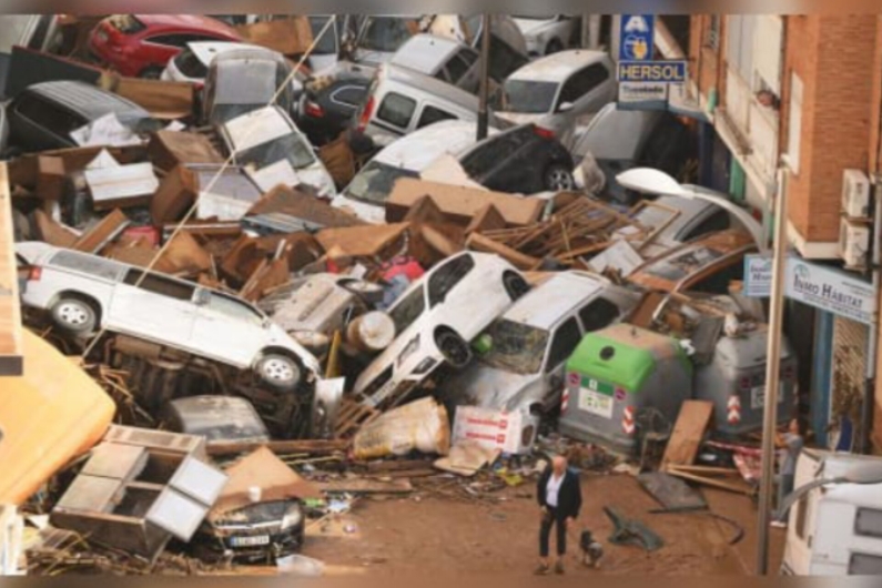 1 ano de chuva em 8 horas: a ‘tempestade do século’ na Espanha