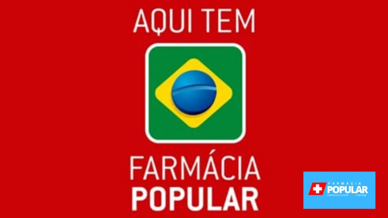 A Farmácia Popular conta com o programa Farmácia Popular Brasil