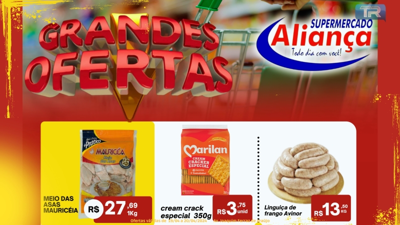 Grandes Ofertas no Supermercado Aliança