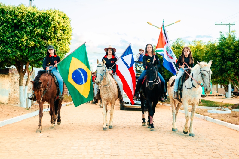 Cavalgada de Quaraçu fez a animação do distrito de Cândido Sales no sábado. Veja detalhes