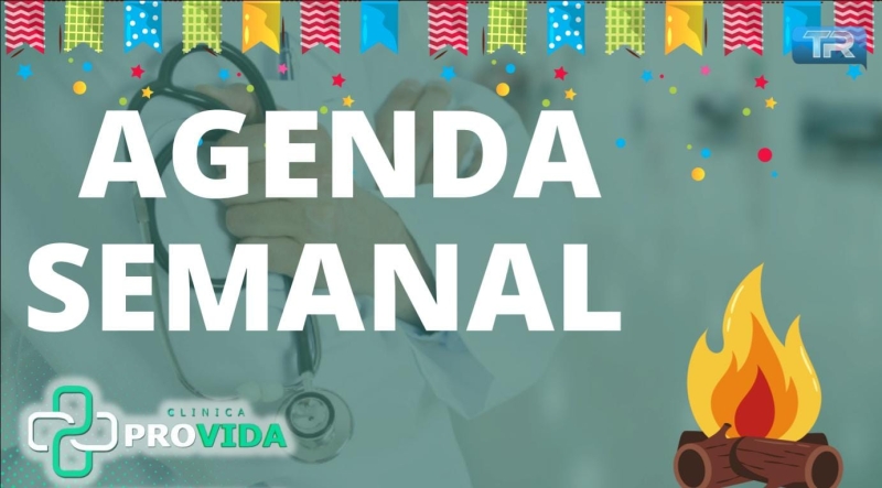 Agenda das próximas semanas da ProVida 🤍💚