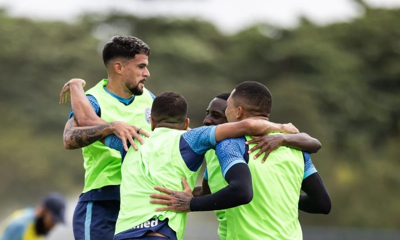 Bahia está pronto para enfrentar o Flamengo; veja a provável escalação